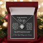 Love Knot Necklace gift for wife in gold and silver finish with message card box – GyftWear – image 4