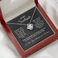 Love Knot Necklace gift for soulmate in gold and silver finish with message card box – GyftWear – image 6