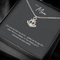 Anchor Necklace gift for mom in gold and silver finish with message card box – GyftWear – image 2