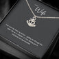 Anchor Necklace gift for wife in gold and silver finish with message card box – GyftWear – image 2
