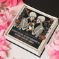 You Are My Always – Eternal Love Heart Necklace Valentine's Day Gift for Wife Girlfriend
