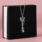 Graduation Cap Custom Name Necklace Gift for Her