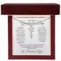 On Your Graduation Day Custom Congratulations Name Necklace