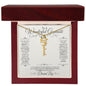 To A Wonderful Graduate on Her Graduation Day Custom Dream Big Name Necklace