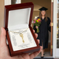 To A Wonderful Graduate on Her Graduation Day Custom Dream Big Name Necklace