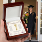 To A Wonderful Graduate on Her Graduation Day Custom Dream Big Name Necklace