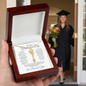 On Your Graduation Day Custom Congratulations Name Necklace