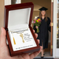 Congratulations - Class Of 2026 - Trust In The Lord Psalm 62:6 Custom Name Necklace