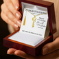 Congratulations - Class Of 2026 - Trust In The Lord Psalm 62:6 Custom Name Necklace