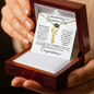 To A Beautiful Girl on Her Graduation Day Custom Congratulations Name Necklace