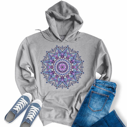 Purple Mandala Comfort Hoodie