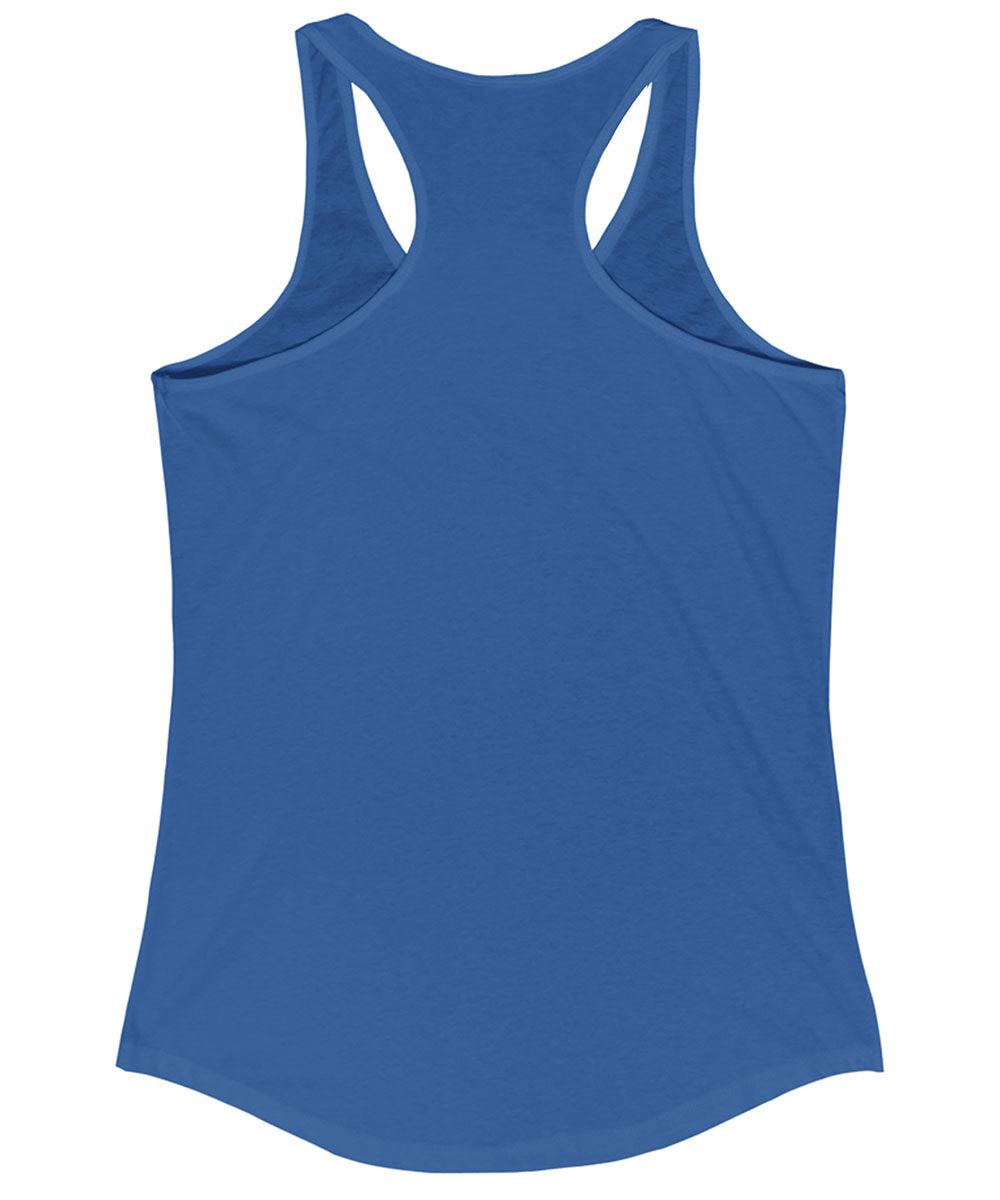 GyftWear Everyday Women's Royal Blue Racerback Tank Top