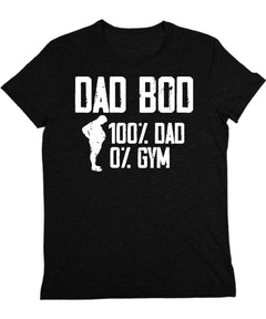 Funny Dad Bod Mens Graphic Tee