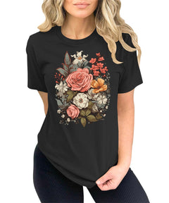 Flowers Graphic Tees for Women