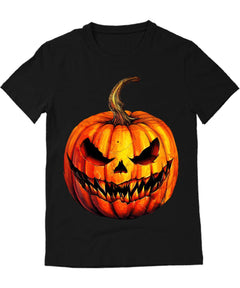 Jack O' Lantern Halloween Mens Graphic Tee Premium Short Sleeve Shirt