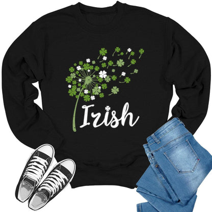 Shamrock Irish St. Patrick's Day Crewneck Sweatshirt