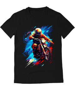 Baja Drift Mens Graphic Tee Premium Motorcycle Short Sleeve Shirt