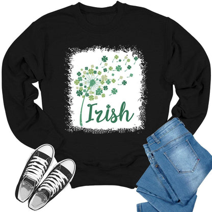 Irish Shamrock Ireland St. Patrick's Day Crewneck Sweatshirt