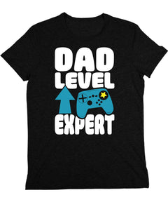 Cool Dad Level Expert Mens Graphic Tee