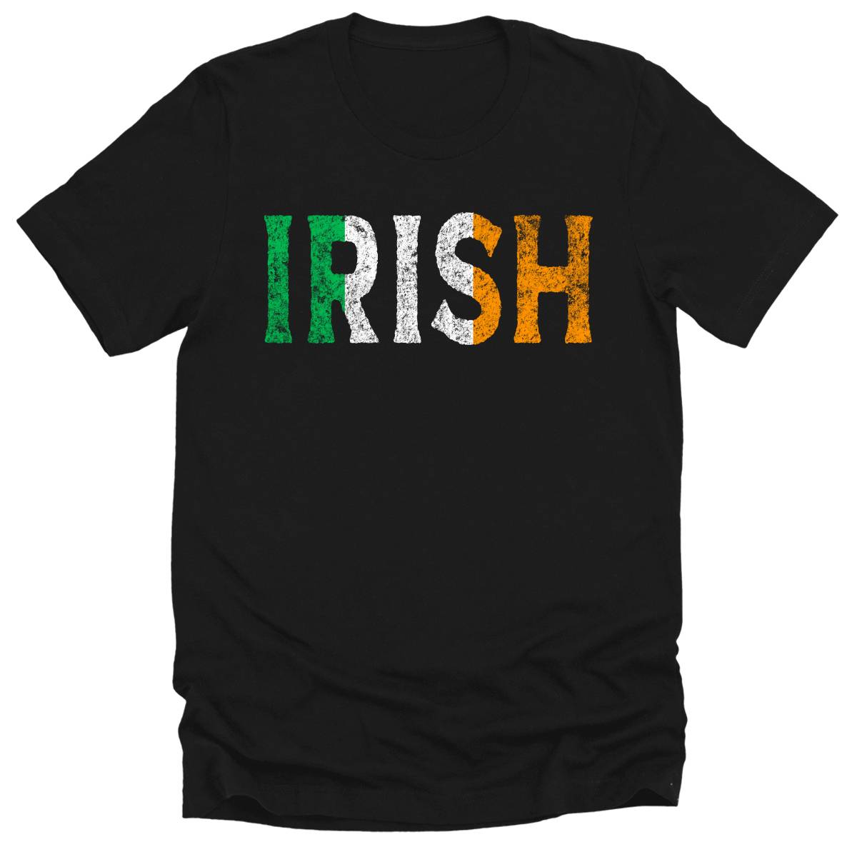 Irish Flag T Shirt St Patricks Day Shirt Mens Letter Print Graphic Tees