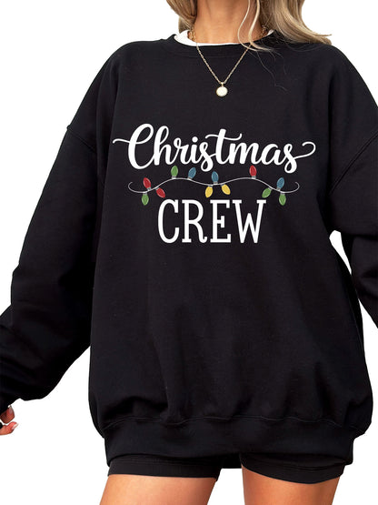 Women's Christmas Crew Crewneck Sweatshirt