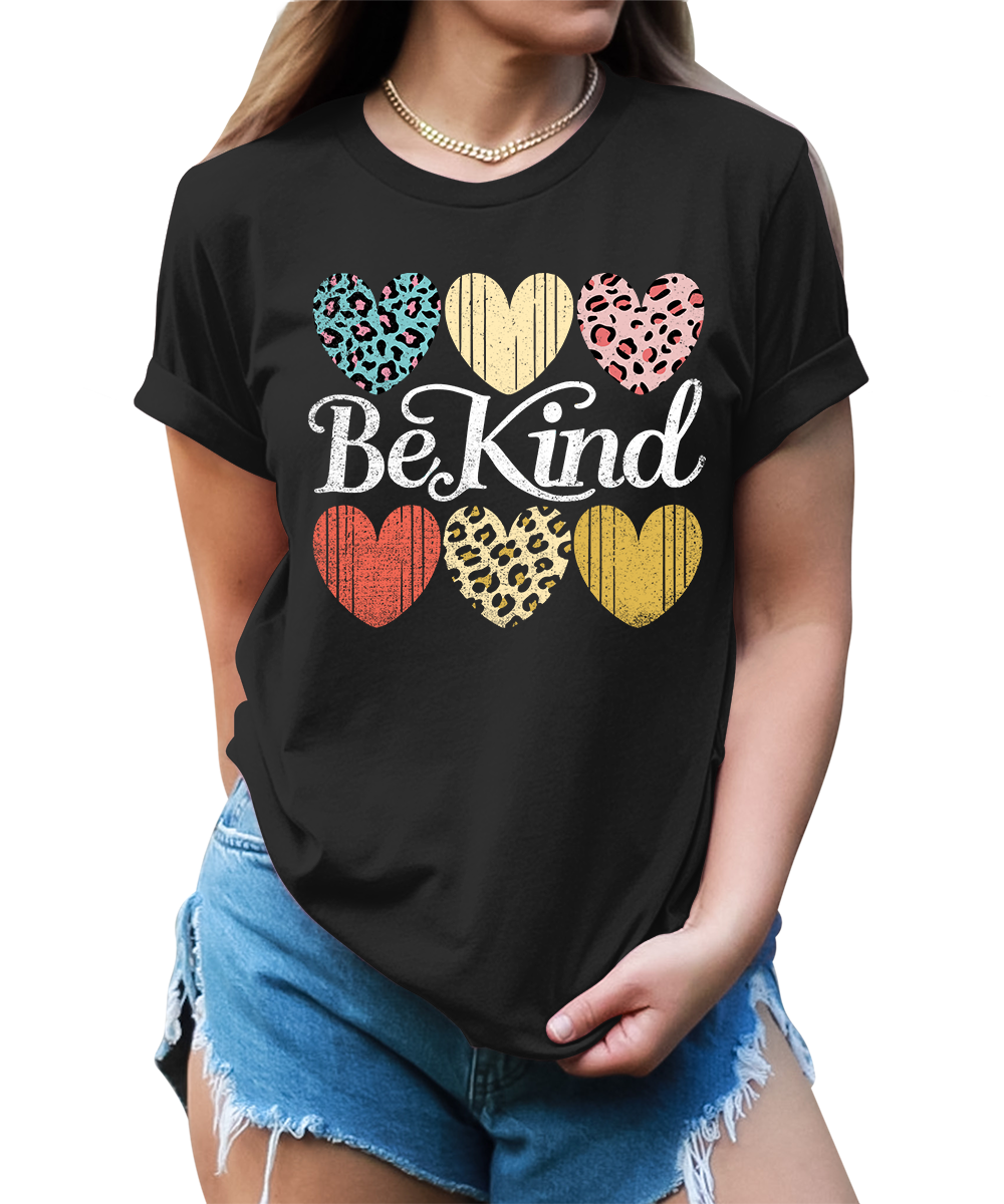 Be Kind Teacher Shirt Women's Teaching Graphic Tees