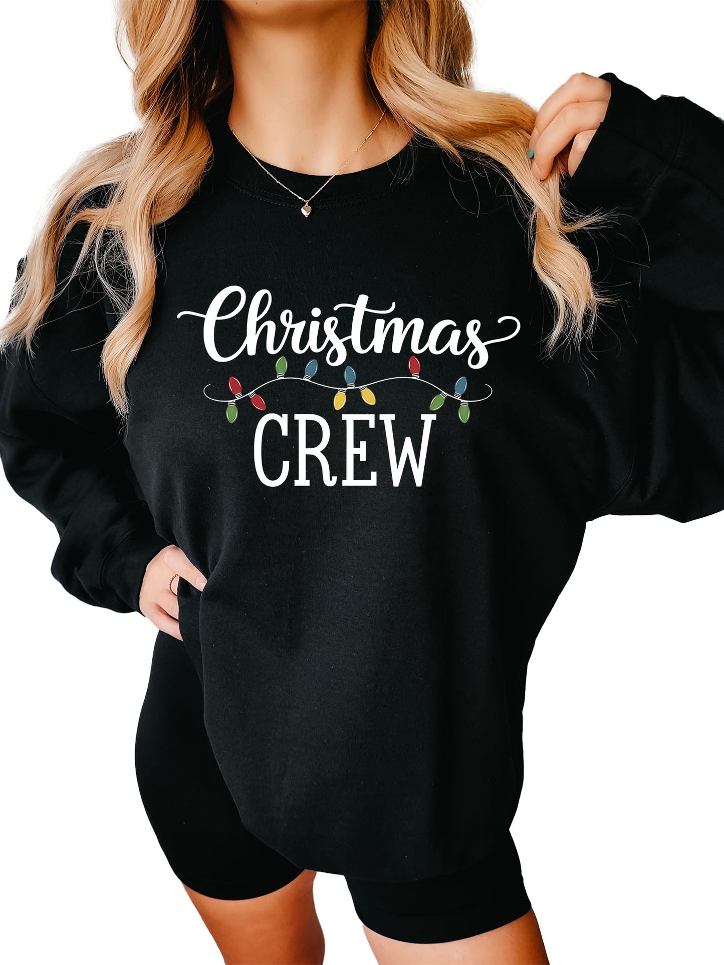 Women's Christmas Crew Crewneck Sweatshirt