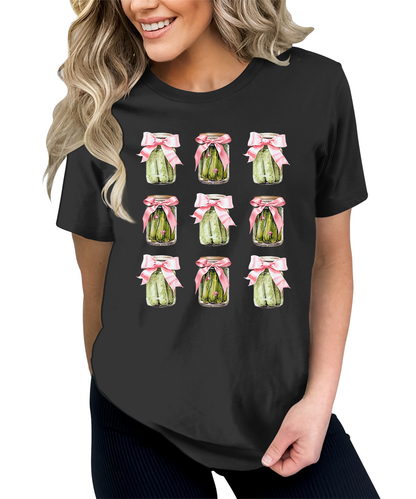 Pickle Princess Funny Dill Pickle Jar Teen T-shirt