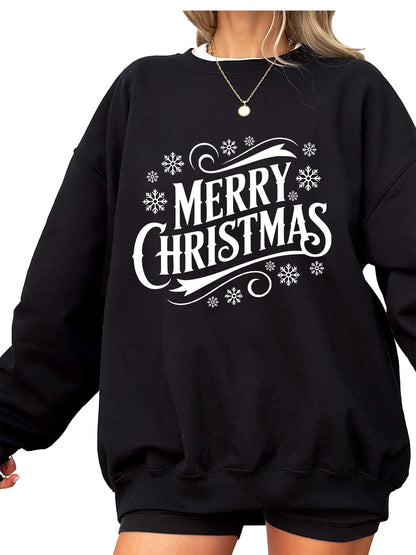 Women's Merry Christmas Crewneck Sweatshirt