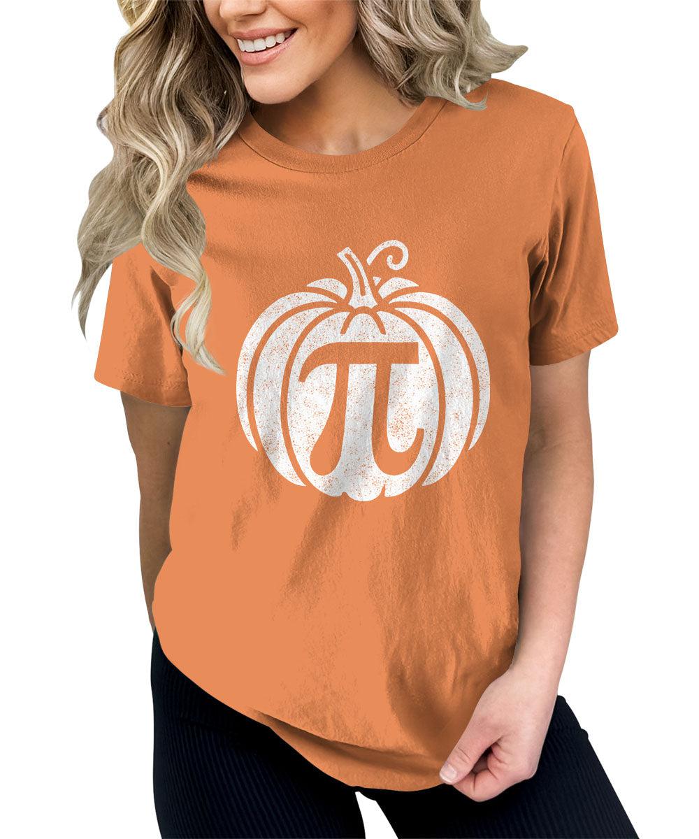 Fall Pumpkin Pie Funny Graphic Tees For Women