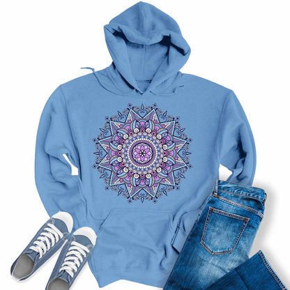 Purple Mandala Comfort Hoodie