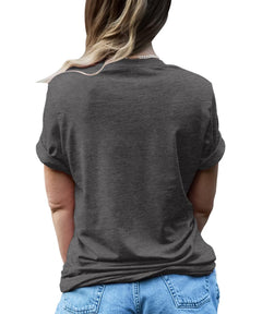 Reindeer Winter Flower Shirt For Women