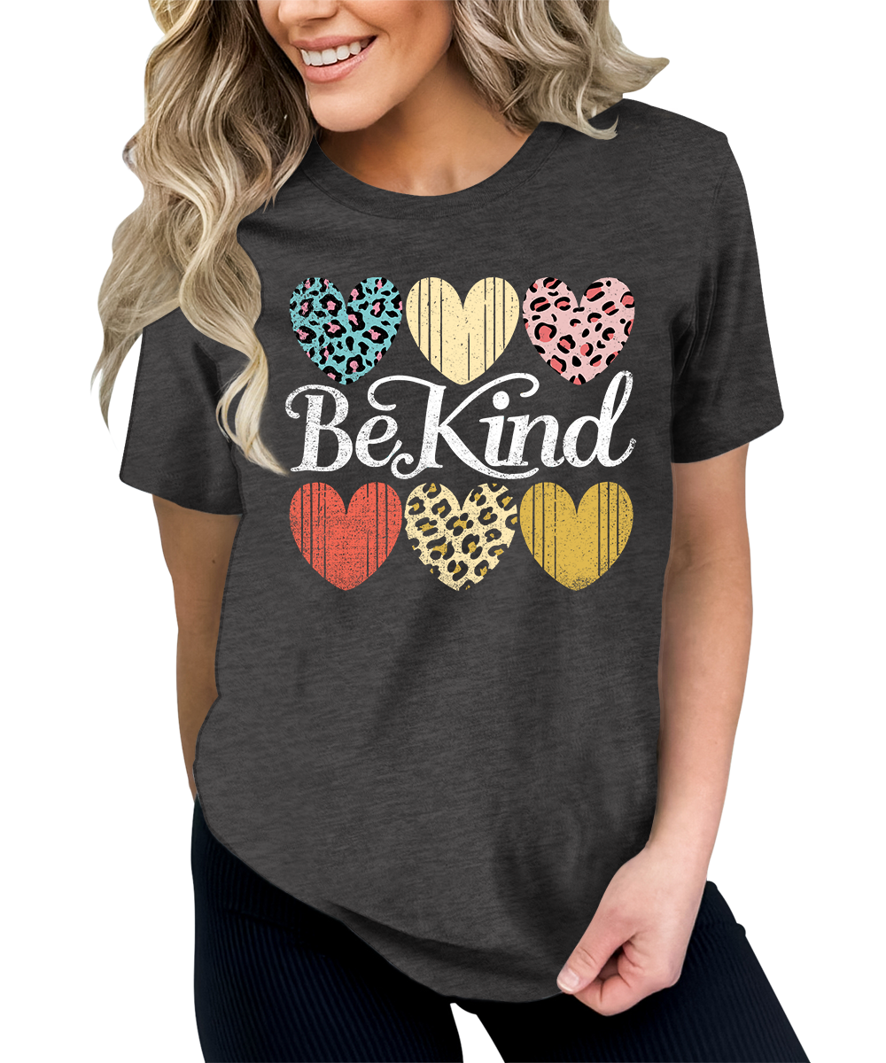 Be Kind Teacher Shirt Women's Teaching Graphic Tees