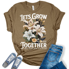 Let's Grow Together Y2K Shirt