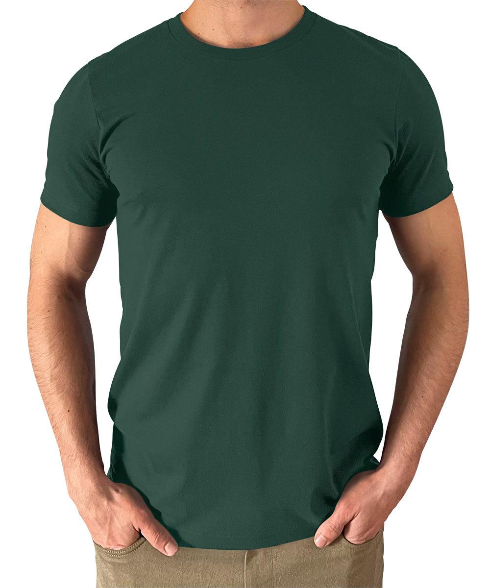 Men's  Forest T Shirts Premium Casual Short Sleeve Classic Fit Crew Neck Shirts