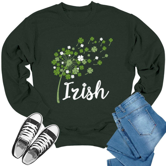 Shamrock Irish St. Patrick's Day Crewneck Sweatshirt