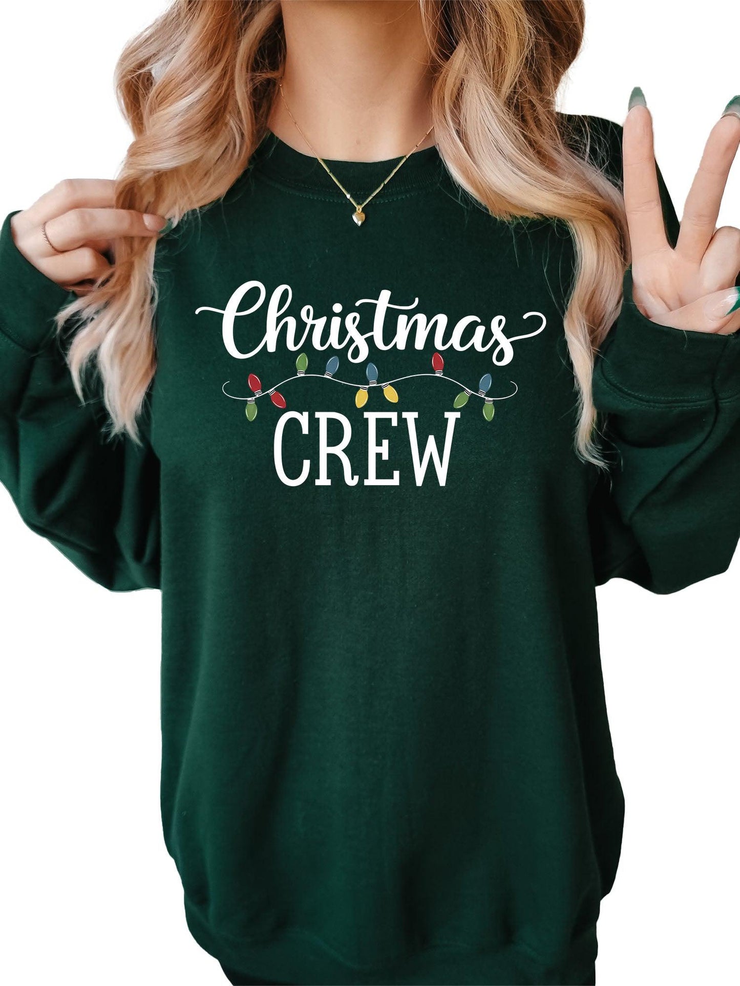 Women's Christmas Crew Crewneck Sweatshirt