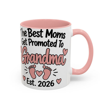 Promoted To Grandma Est. 2026 Mug