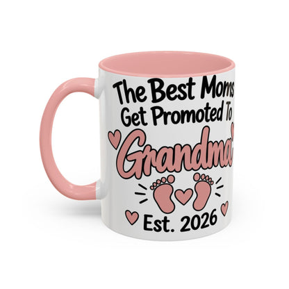 Promoted To Grandma Est. 2026 Mug