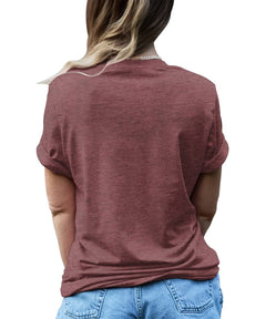Boho Christmas Tree Xmas Holiday Shirt For Women