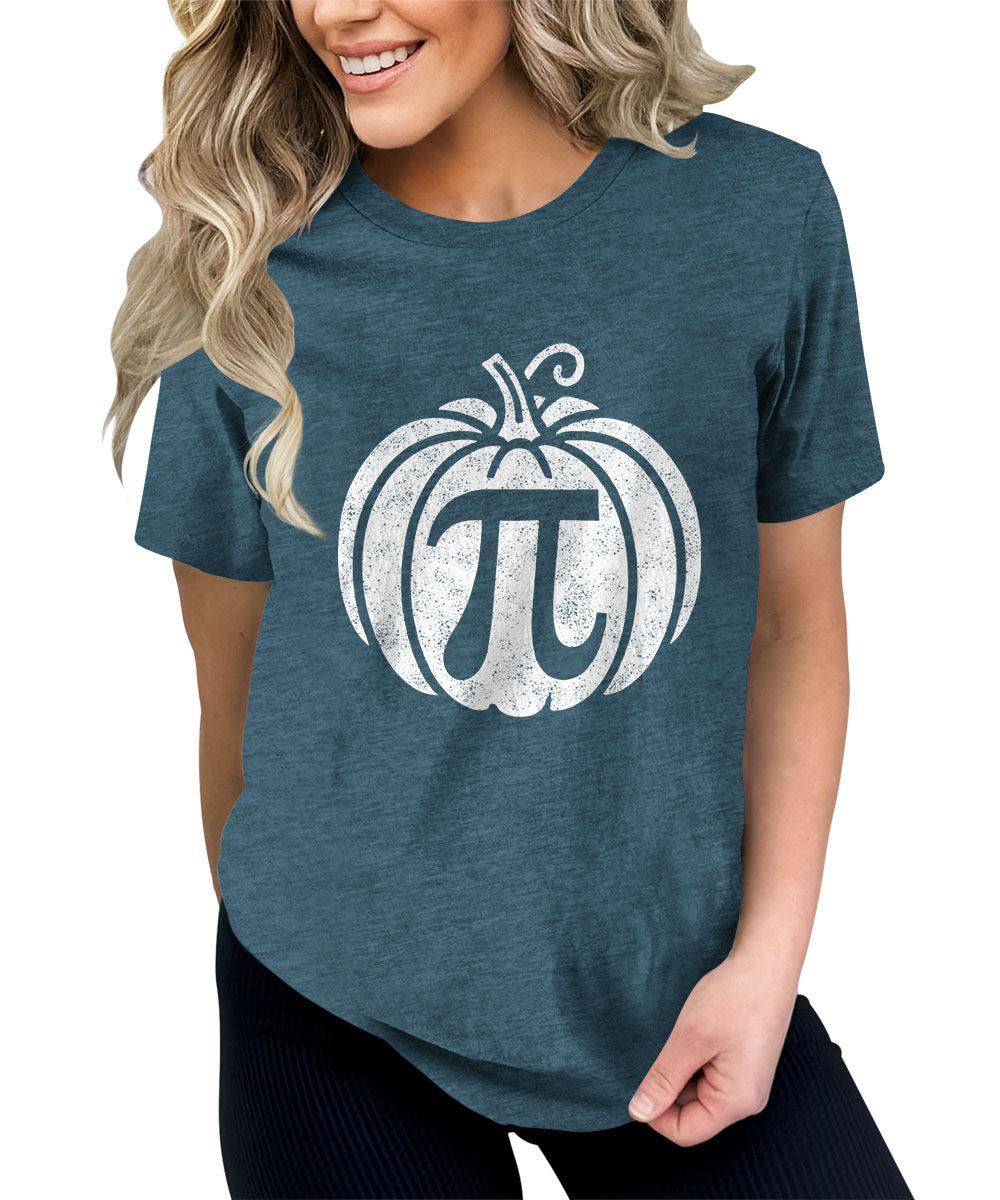 Fall Pumpkin Pie Funny Graphic Tees For Women