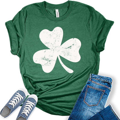 Clover St Patrick's Day Funny Shirt For Women