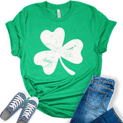 Clover St Patrick's Day Funny Shirt For Women