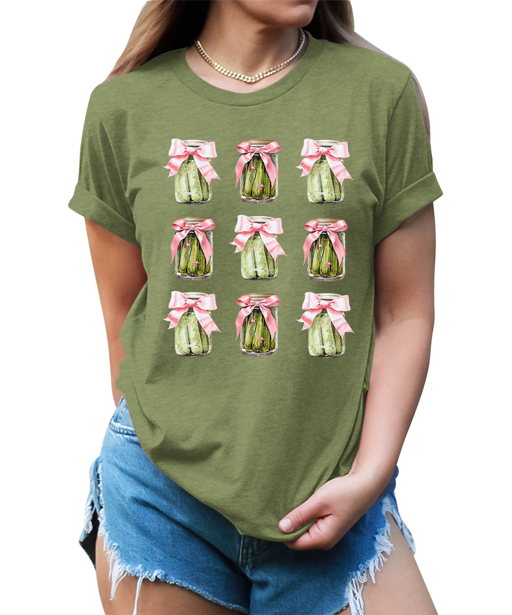 Pickle Princess Funny Dill Pickle Jar Teen T-shirt