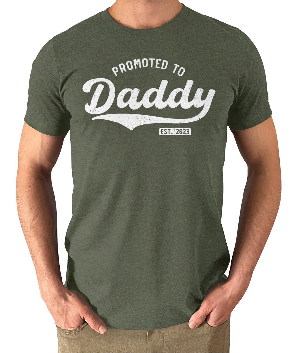 Promoted to Daddy 2023 Men's Graphic Tee