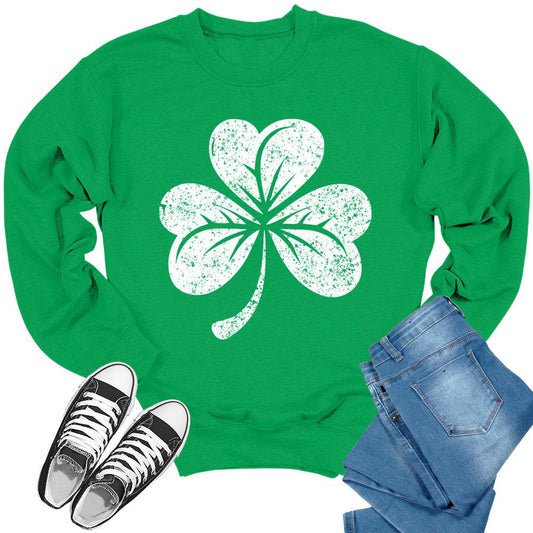 Shamrock Ireland St. Patrick's Day Crewneck Sweatshirt