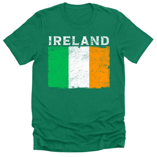 Ireland Irish Flag T Shirt St Patricks Day Shirt Mens Graphic Tee