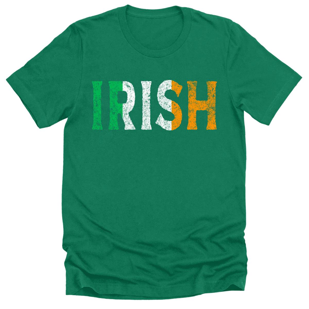 Irish Flag T Shirt St Patricks Day Shirt Mens Letter Print Graphic Tees