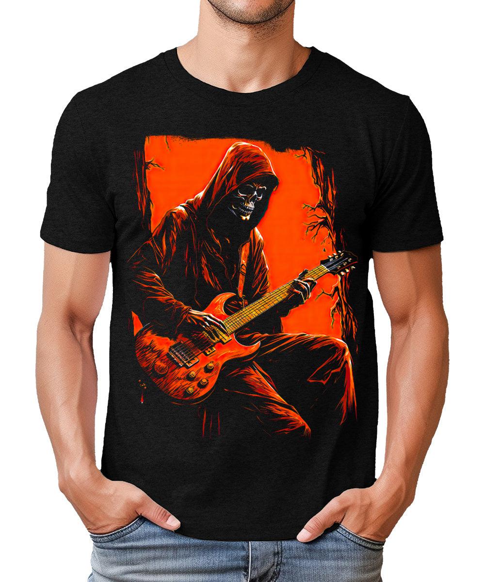 Reaper Solo Halloween Mens Graphic Tee Premium Short Sleeve Shirt