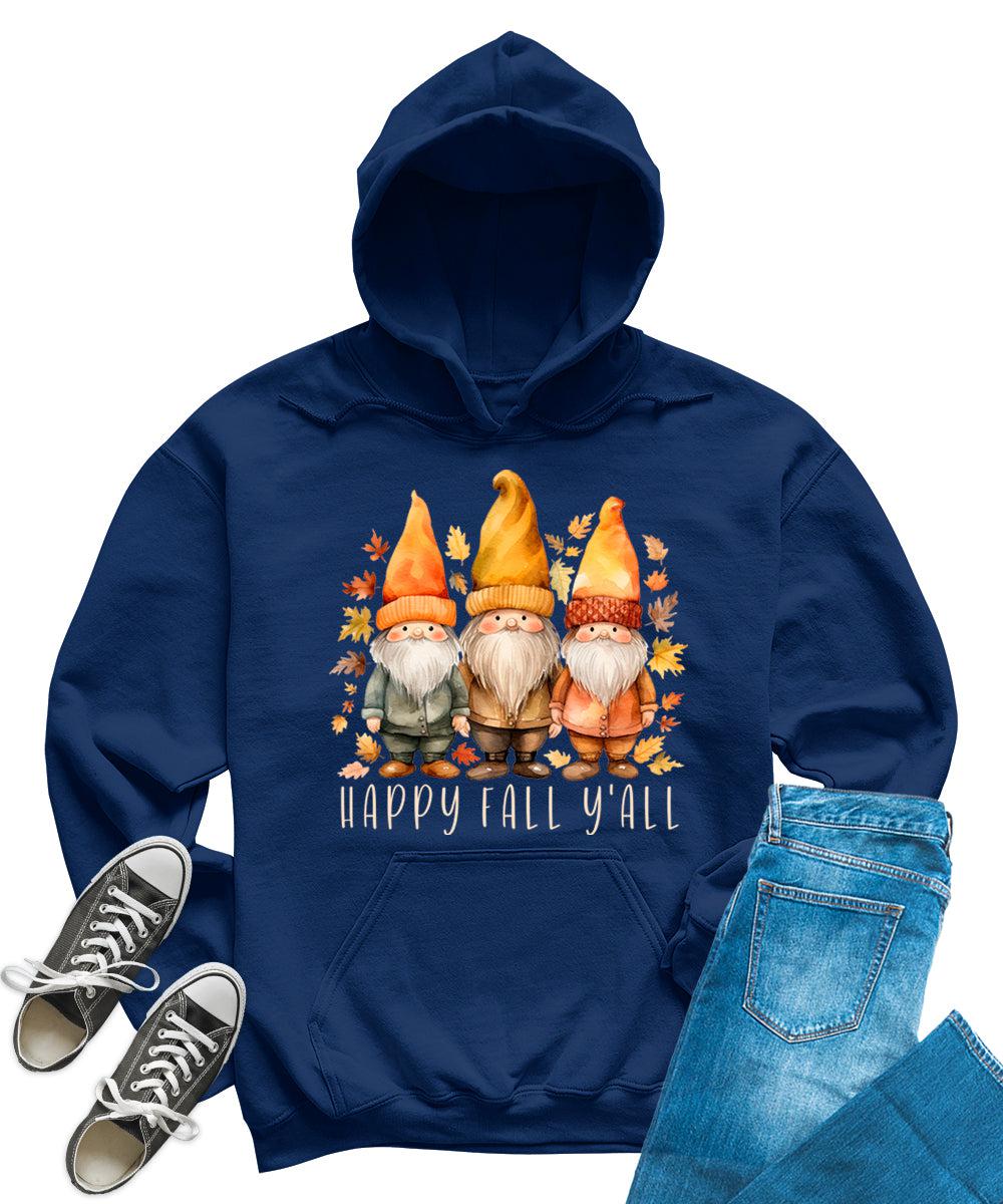 Happy Fall Y'all Autumn Gnomes Women's Hoodie